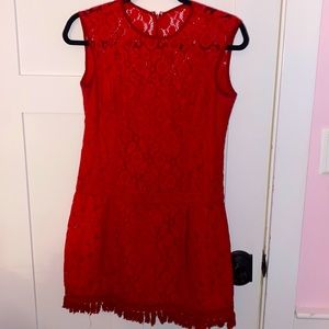 STUNNING red dress size 2